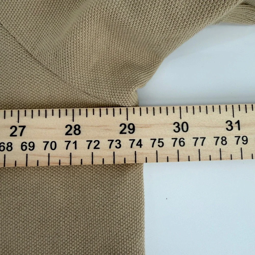 Polo Ralph Lauren Polo Shirt Mens 3XB Tan Khaki Short Sleeve Pique Pony Logo
